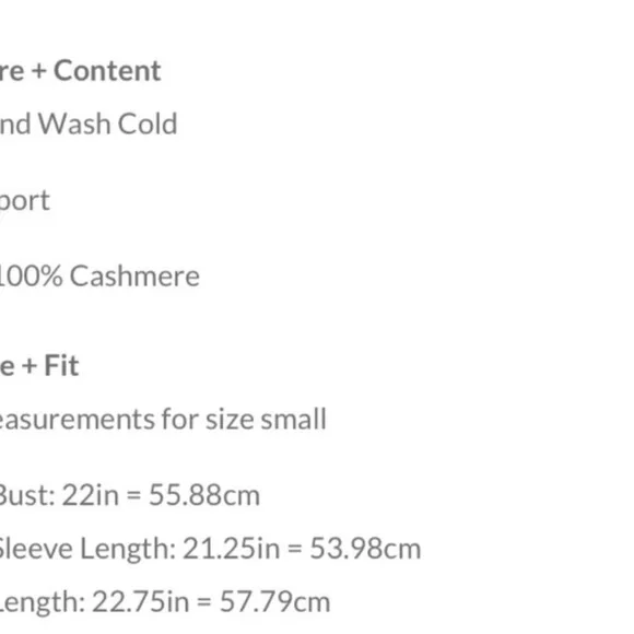 Free People Pale Blue Cashmere V-Neck Sweater Size Small - Picture 12 of 12